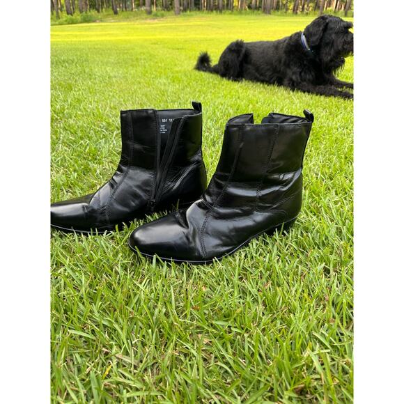 Stacy Adams Santos Side Zip Mens Boots-Size 11.5 - Picture 3 of 11